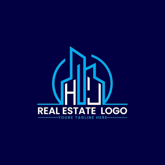 Diseño de logotipos para bienes raíces y construcción
