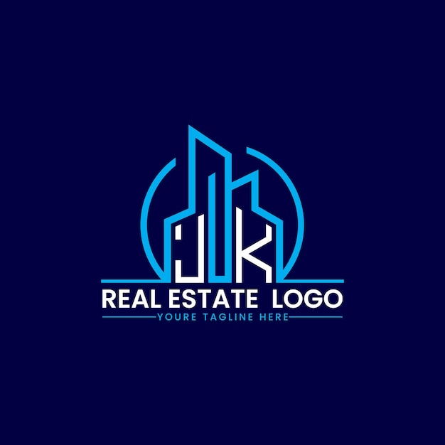 Diseño de logotipos para bienes raíces y construcción