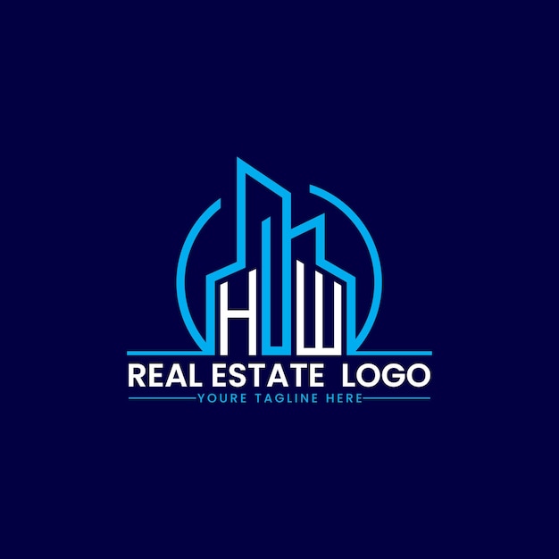 Diseño de logotipos para bienes raíces y construcción