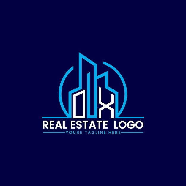 Diseño de logotipos para bienes raíces y construcción