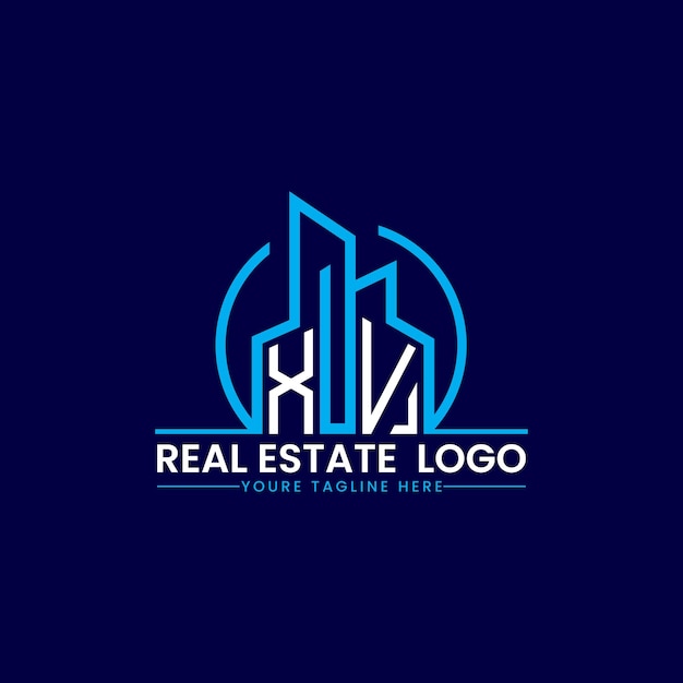 Diseño de logotipos para bienes raíces y construcción
