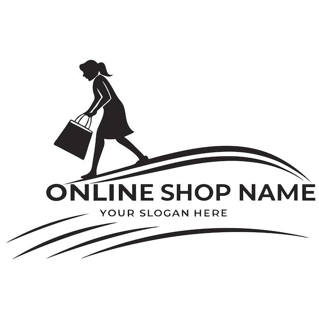 Diseño de logotipos de compras en línea