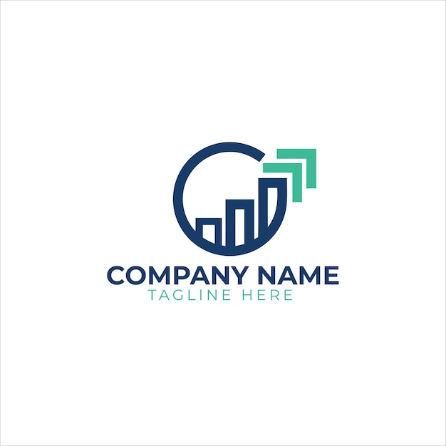 Diseño de logotipos contables y financieros.
