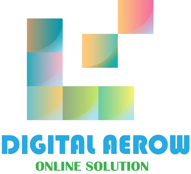 Diseño de logotipos de servicios digitales modernos Soluciones innovadoras para la marca en línea