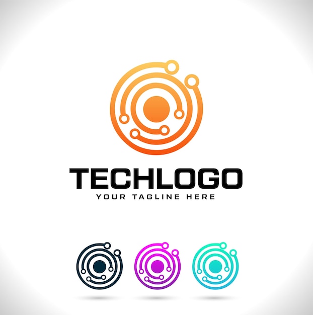 Diseño de logotipos tecnológicos Diseño de logotipos digitales