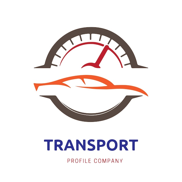 diseño de logotipos de transporte y vehículos para la marca de la empresa y la identidad