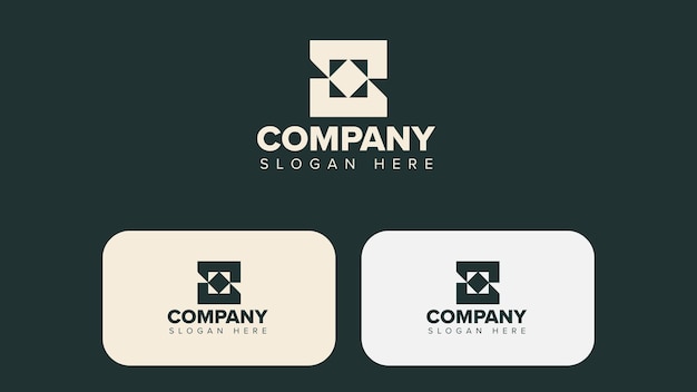 Diseño de logotipos vectoriales abstractos premium