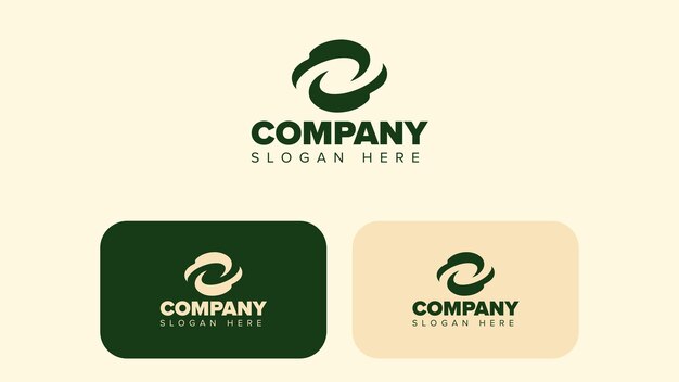 Diseño de logotipos vectoriales abstractos premium