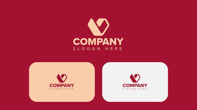 Diseño de logotipos vectoriales abstractos premium