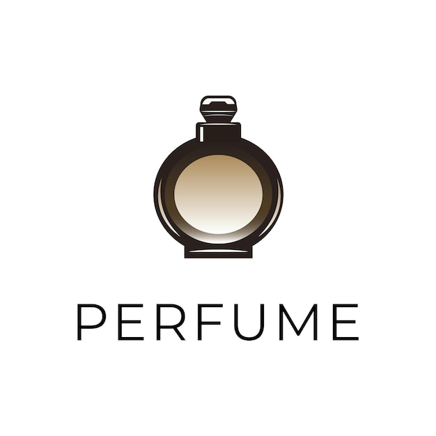 Diseño de lujo para el logotipo del perfume Diseño de plantilla del logotipo del perfume Diseño elegante del logotipo del perfume