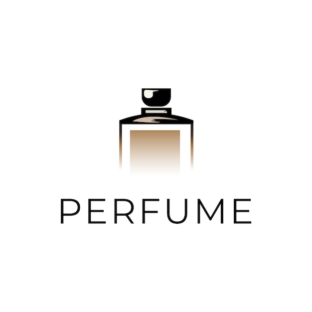 Diseño de lujo para el logotipo del perfume Diseño de plantilla del logotipo del perfume Diseño elegante del logotipo del perfume