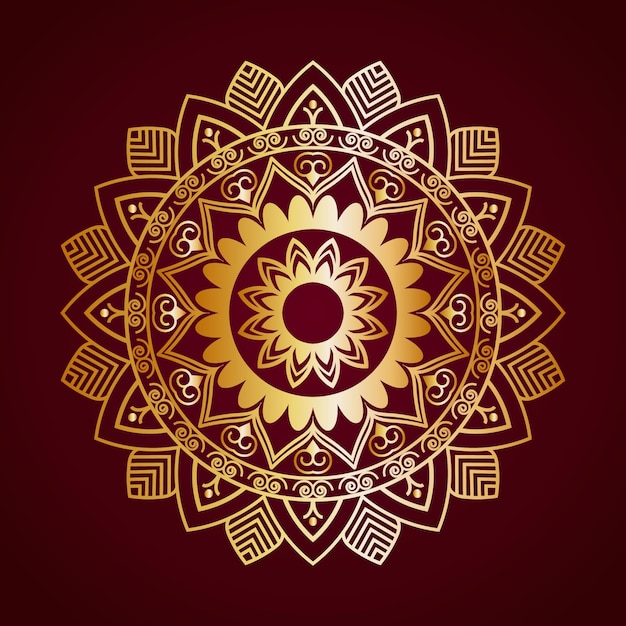 Diseño de lujo único con arte complejo y creatividad.