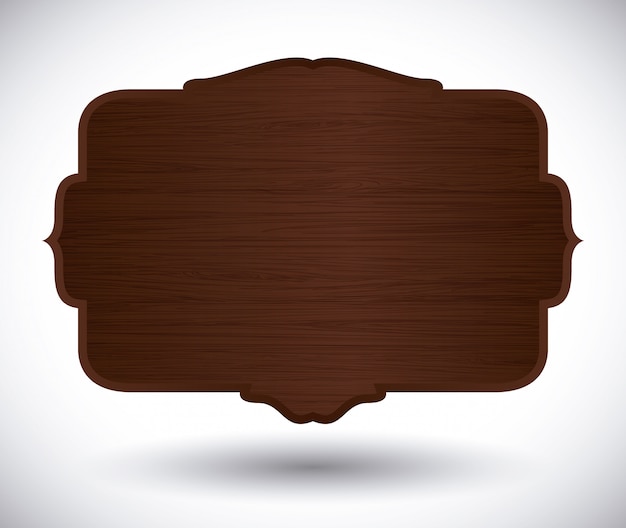Diseño de madera.