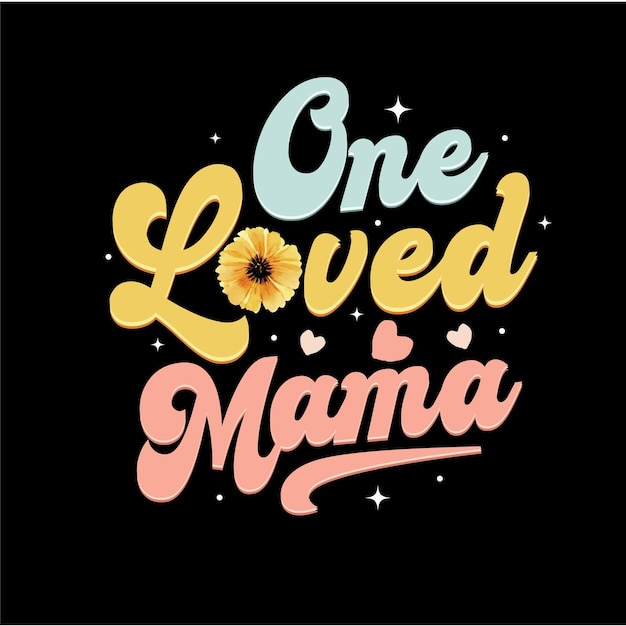 Vector diseño de mamá svg