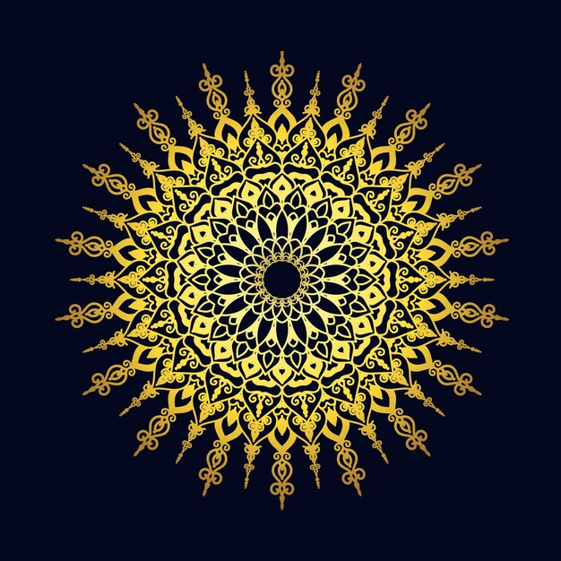 diseño de mandala colorido vector libre