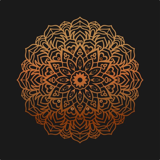 Diseño de mandala para decoración.
