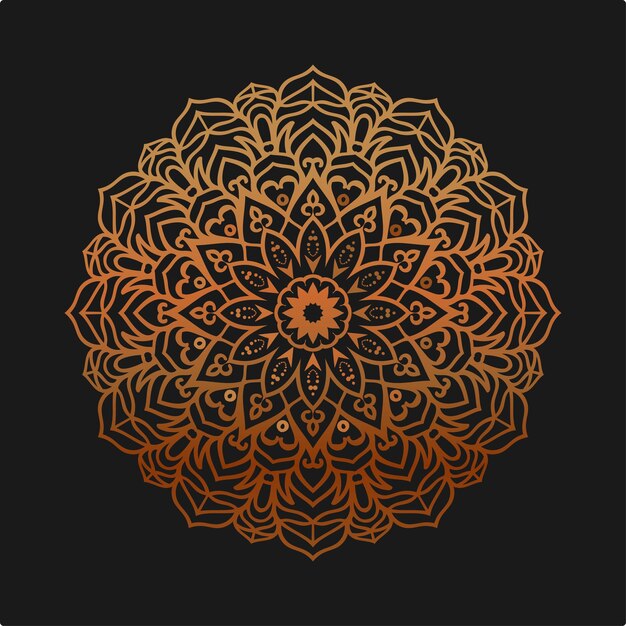 Diseño de mandala para decoración.