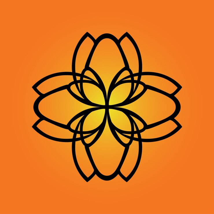 Diseño del Mandala de la Flor de Loto