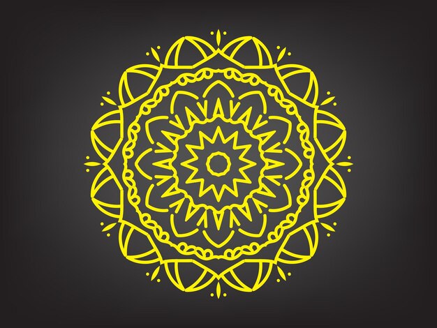 Diseño de mandala, fondo de mandala, diseño de mandala para colorear página