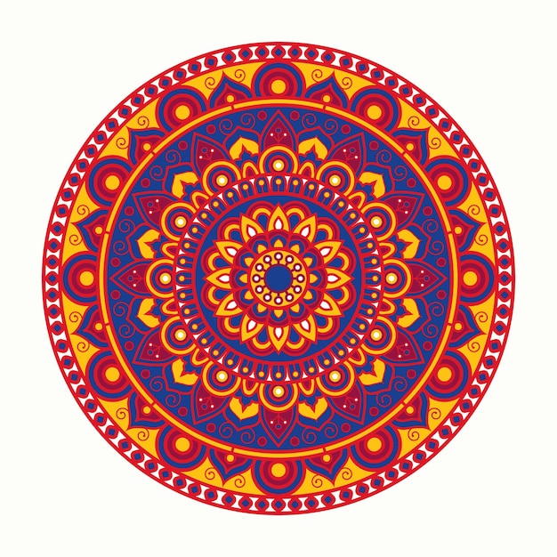 diseño de mandala para el fondo