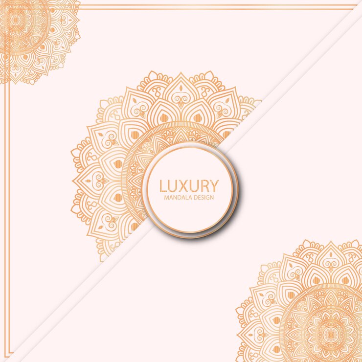 Diseño de Mandala de LUJO gratis para ti