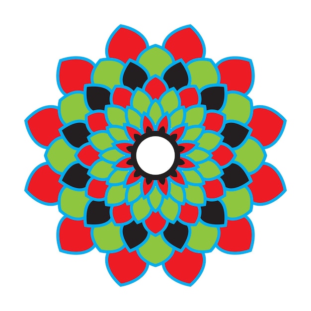 diseño de mandala de lujo vectorial diseño de mandala para colorear