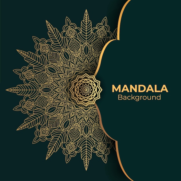 Diseño de mandala de lujo