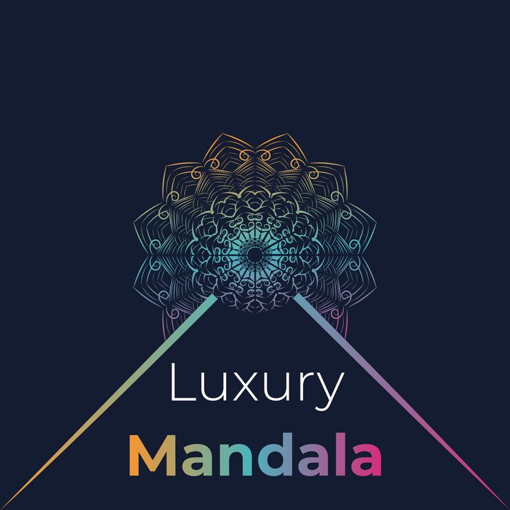 Diseño de mandala de lujo