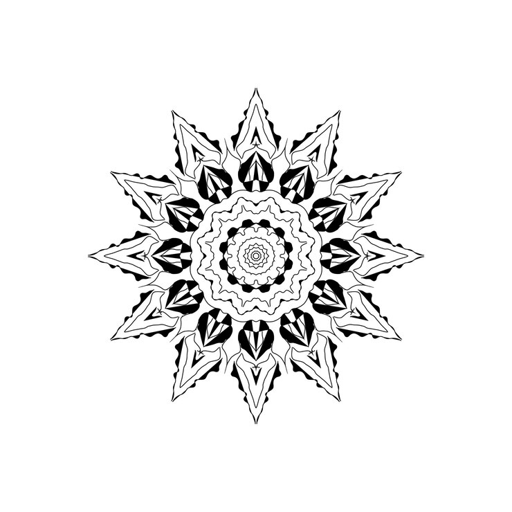 Diseño de Mandala de lujo