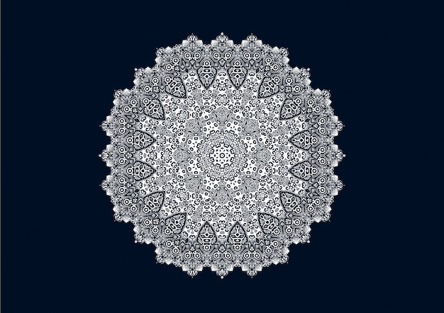 Diseño de mandala de lujo