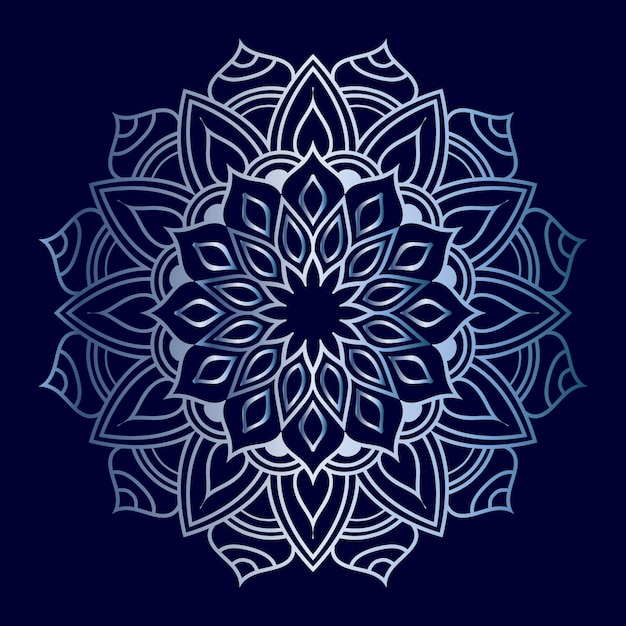 Diseño de mandala de lujo