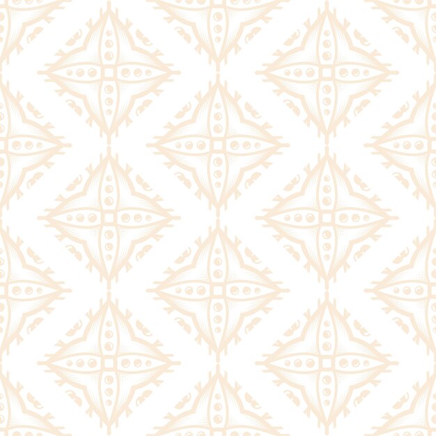 Diseño de mandala ornamental de lujo de patrones sin fisuras en color dorado