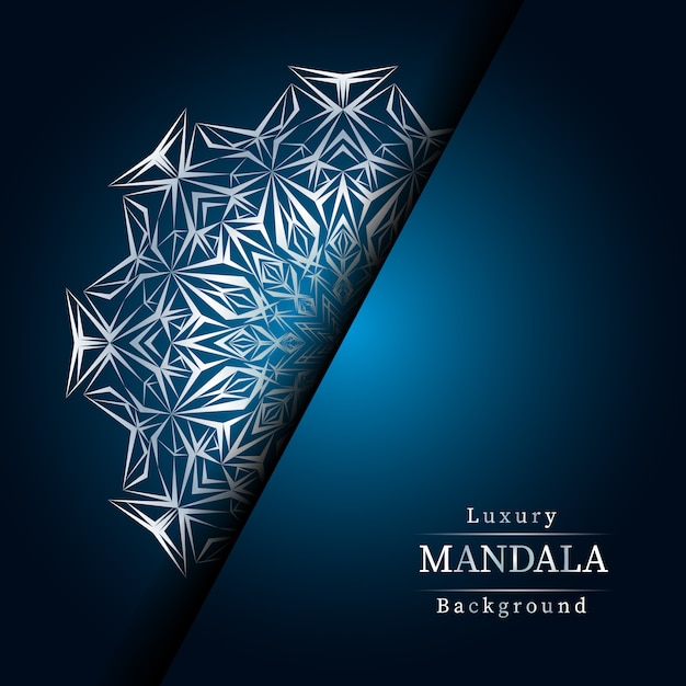 Diseño de mandala ornamental de lujo