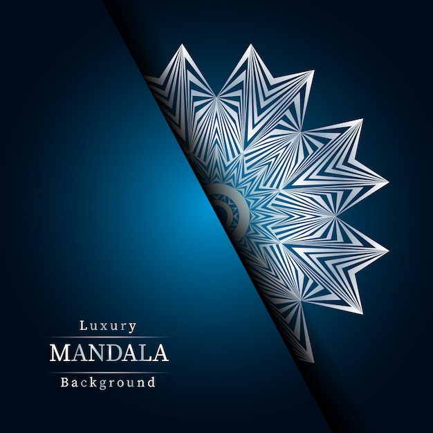 Diseño de mandala ornamental de lujo