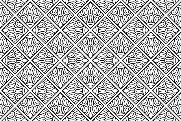 Diseño de mandala ornamental de lujo