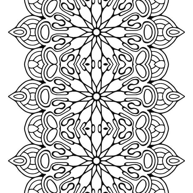 Diseño de mandala ornamental de lujo