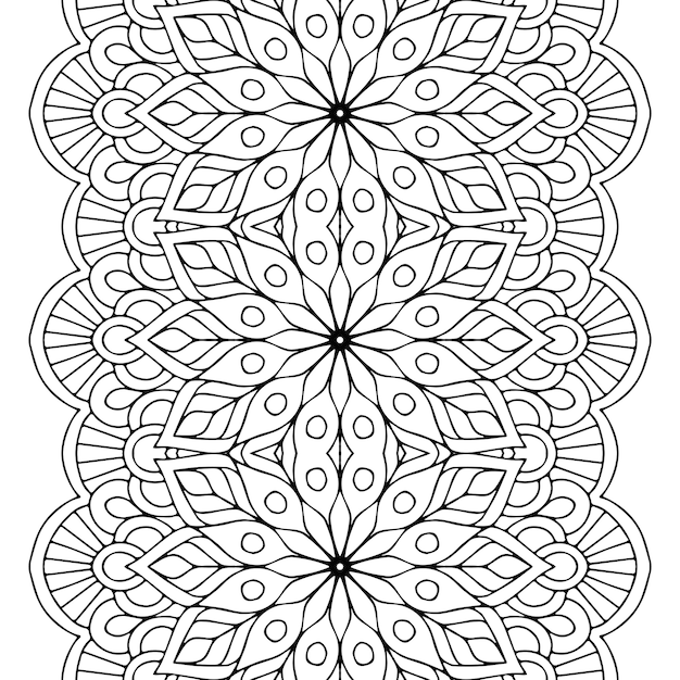 Diseño de mandala ornamental de lujo