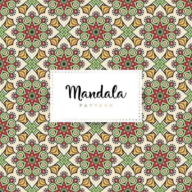 Diseño de mandala ornamental de lujo