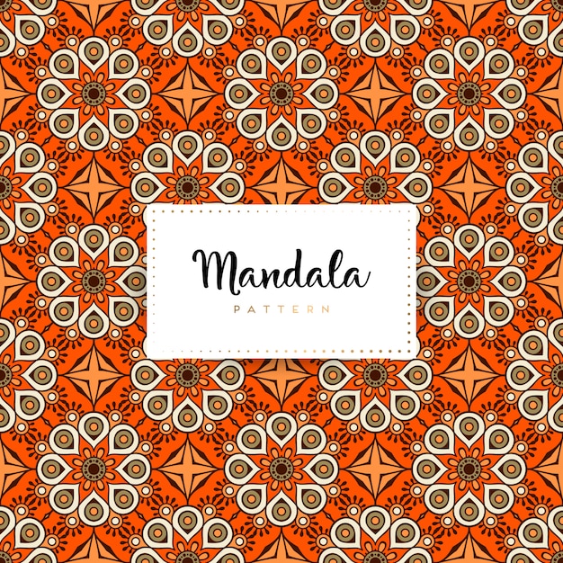 Diseño de mandala ornamental de lujo