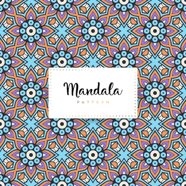 Diseño de mandala ornamental de lujo