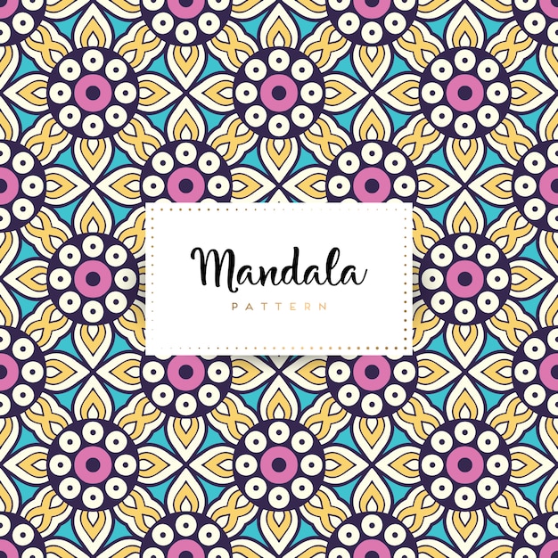 Diseño de mandala ornamental de lujo