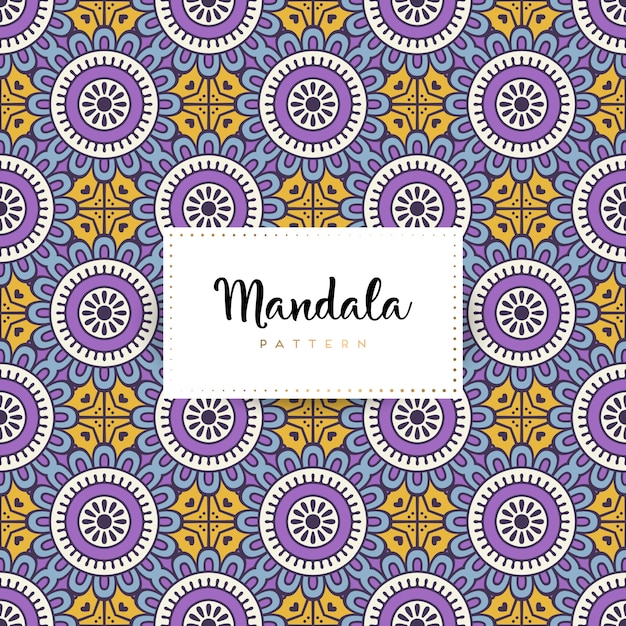 Diseño de mandala ornamental de lujo