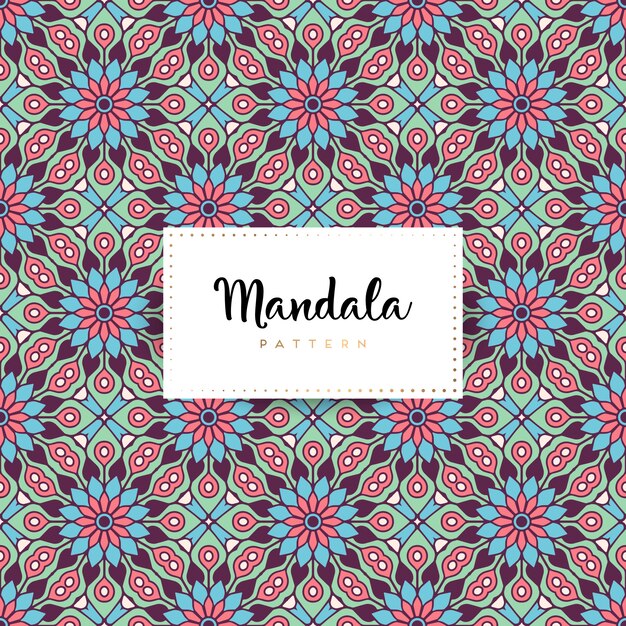 Diseño de mandala ornamental de lujo