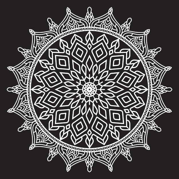 diseño de mandala pro vector