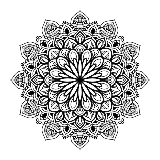 Vector diseño de mandala