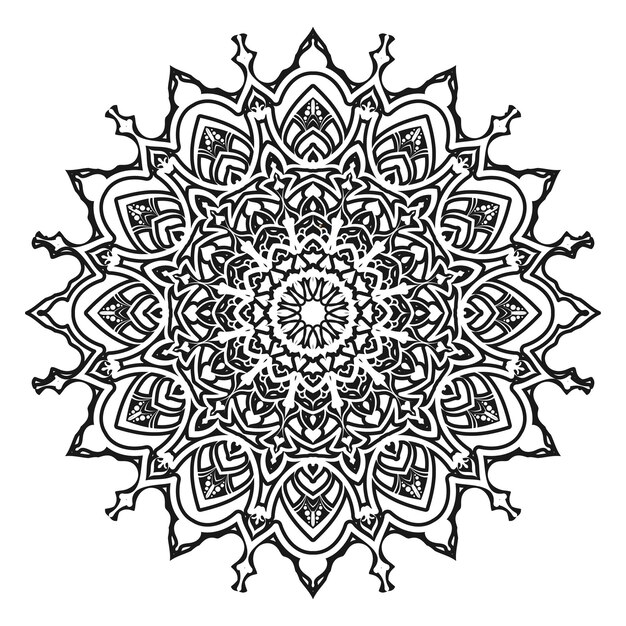 Vector diseño de mandala