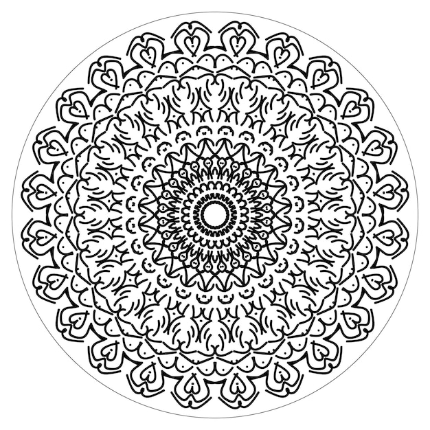Diseño de mandalas artísticas vectoriales Diseño de Mandalas artísticas creativas
