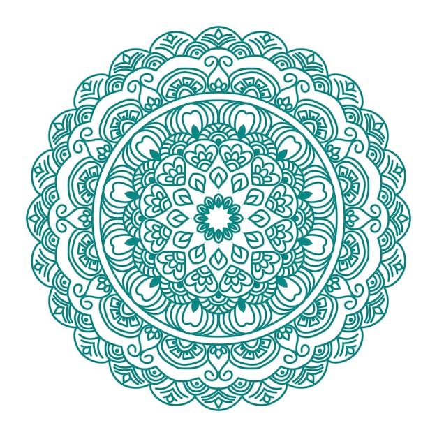 Diseño de mandalas florales