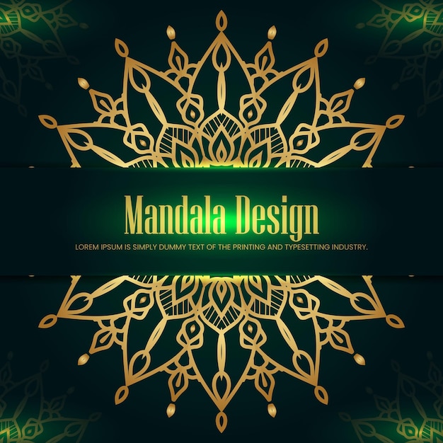 Vector diseño de mandalas