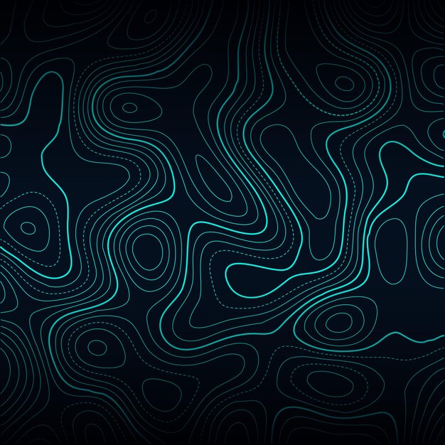 diseño de mapas topográficos